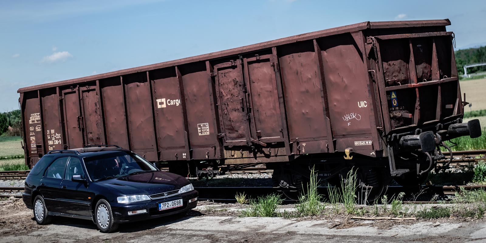 Vagón a wagon