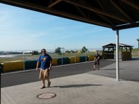 tři čuníci ...vlastně dva čuníci jdou v řadě za sebou.jpg